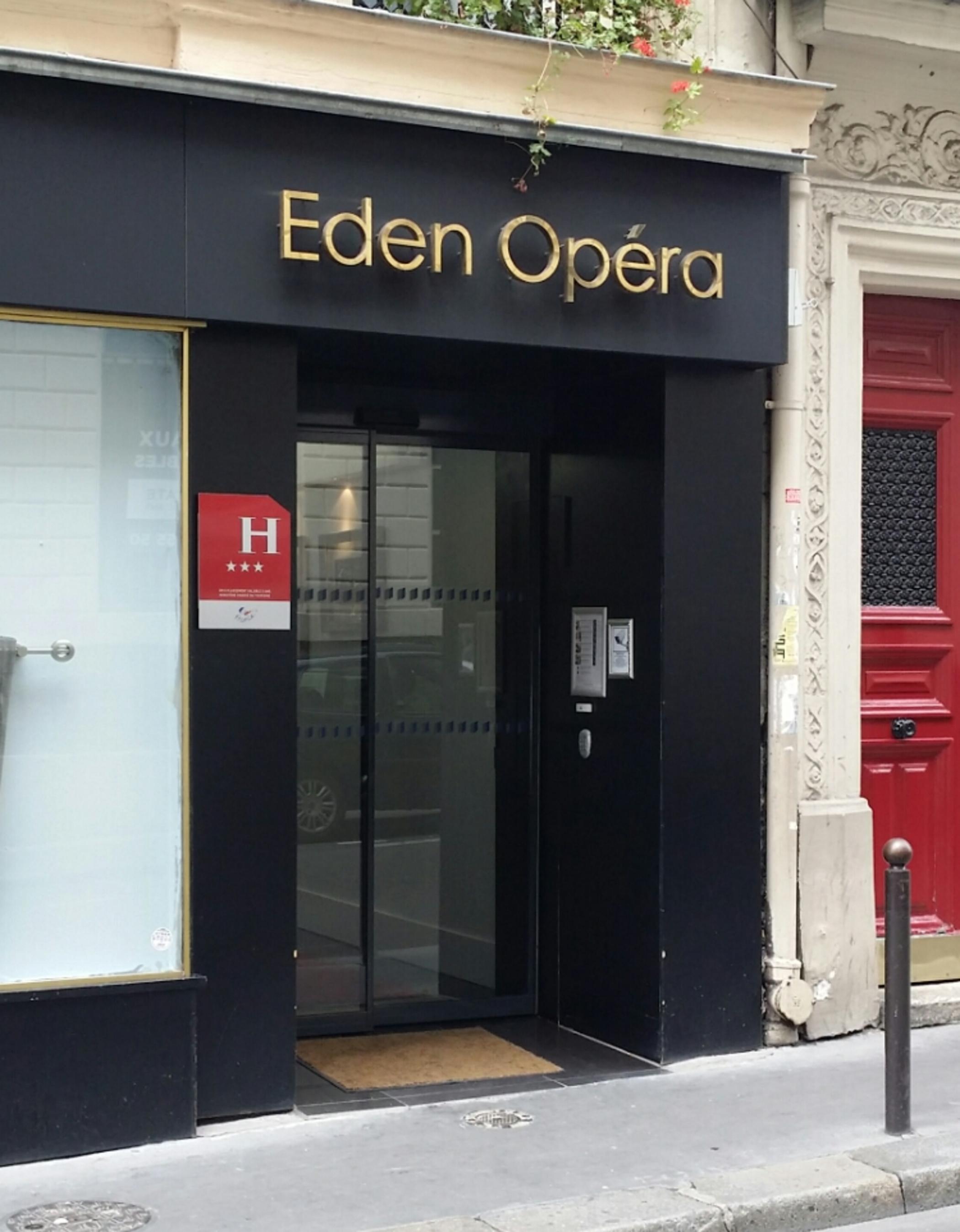 Hotel Eden Opera Paris Eksteriør billede