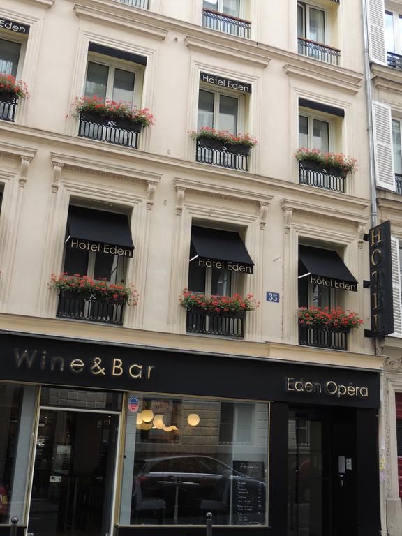 Hotel Eden Opera Paris Eksteriør billede