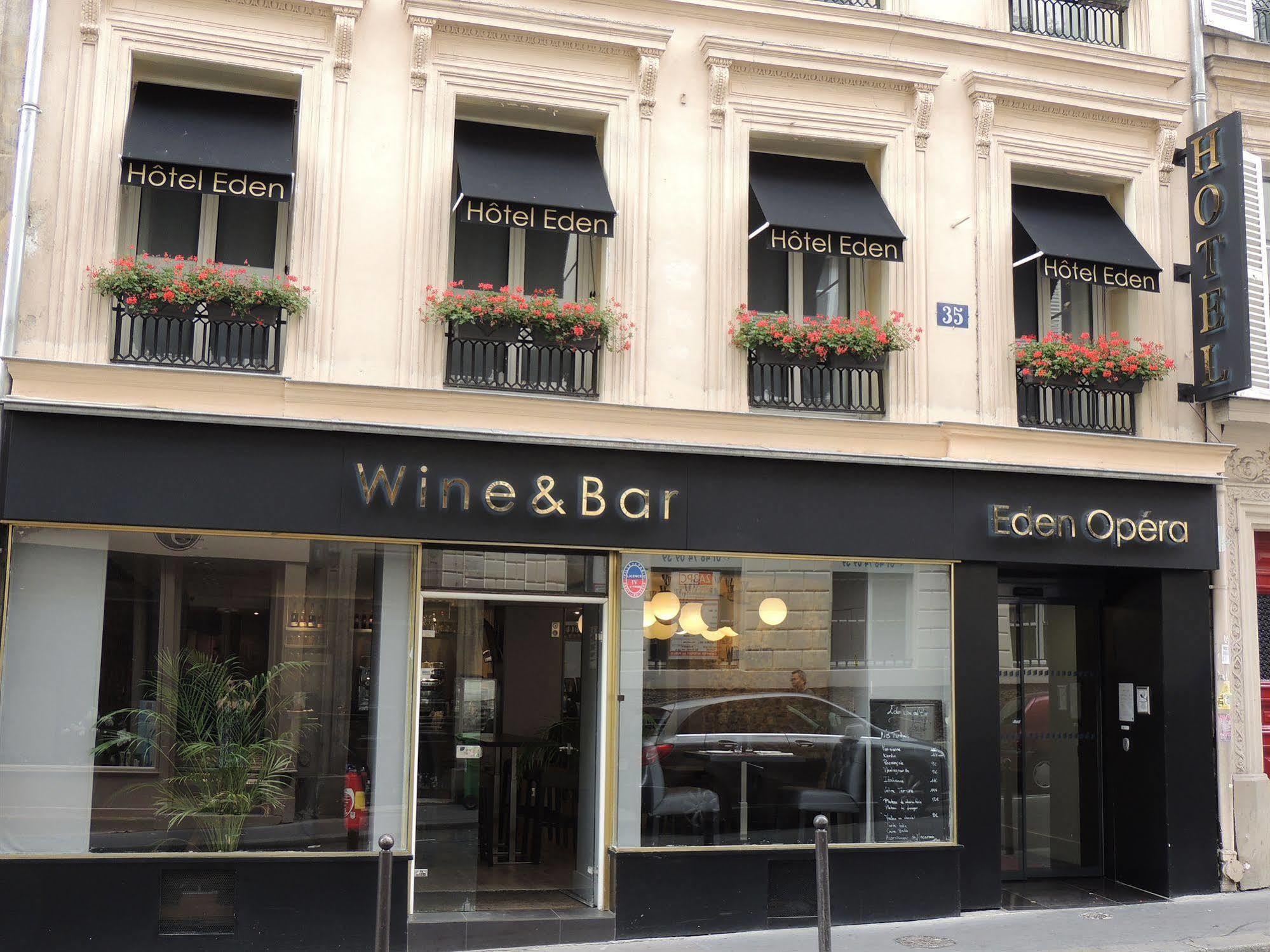Hotel Eden Opera Paris Eksteriør billede